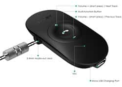 اسپیکر آوکی BR-C9 Bluetooth Audio Receiver126858thumbnail